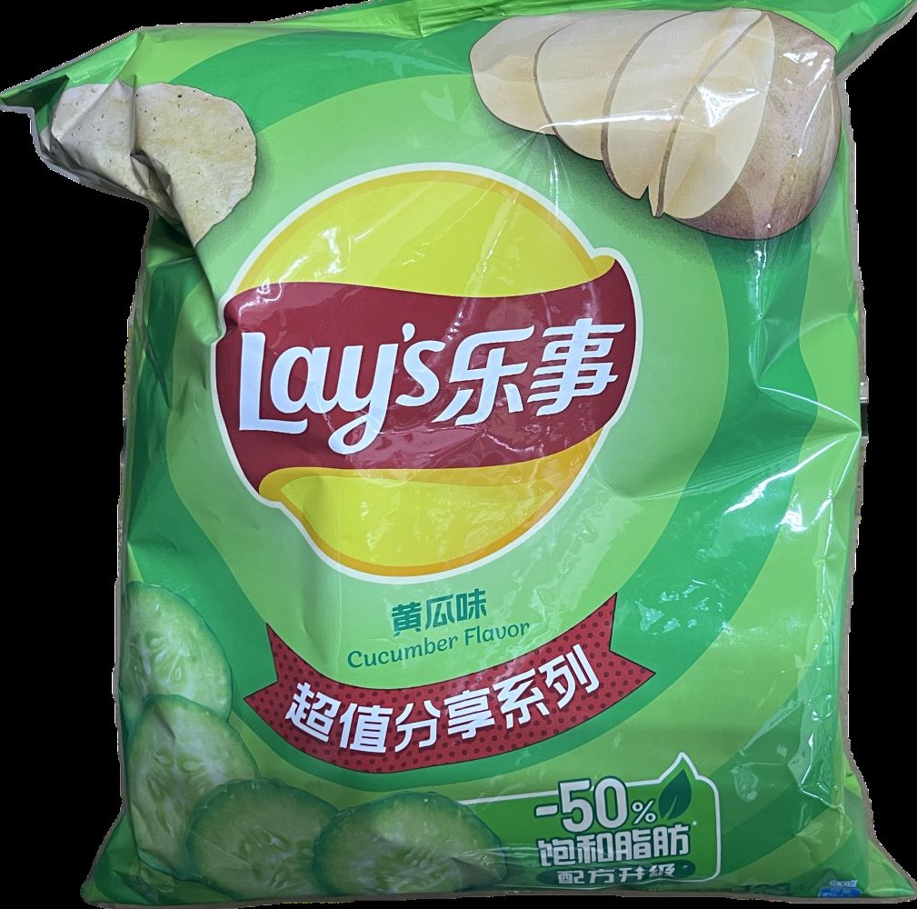 lay’s cucumber flavor (135g)