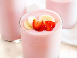 strawberry banana smoothie